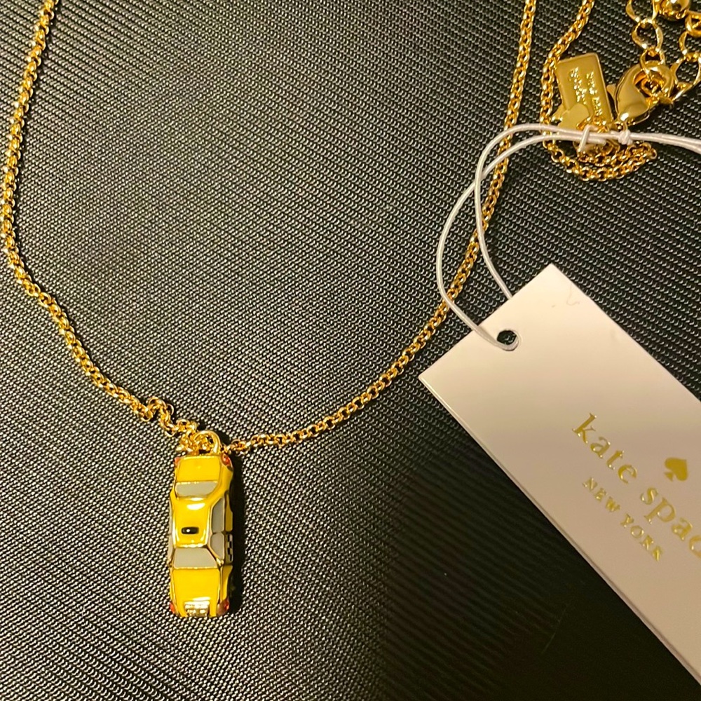 Kate Spade Taxi Necklace